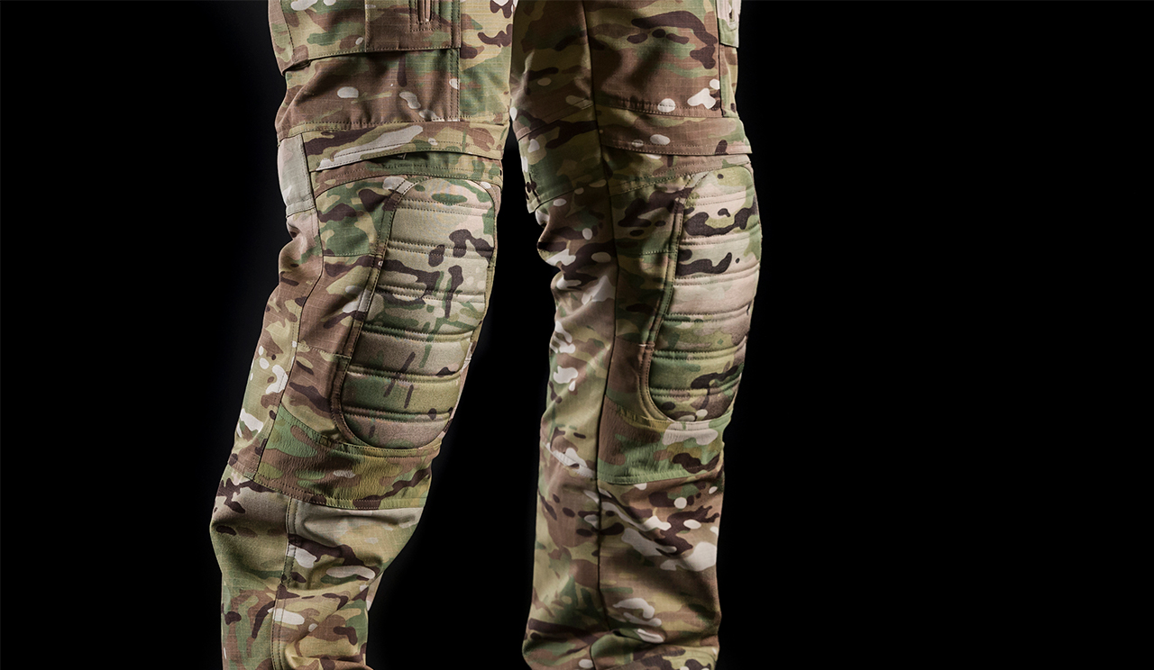 Striker X Combat Pants Knee Section.