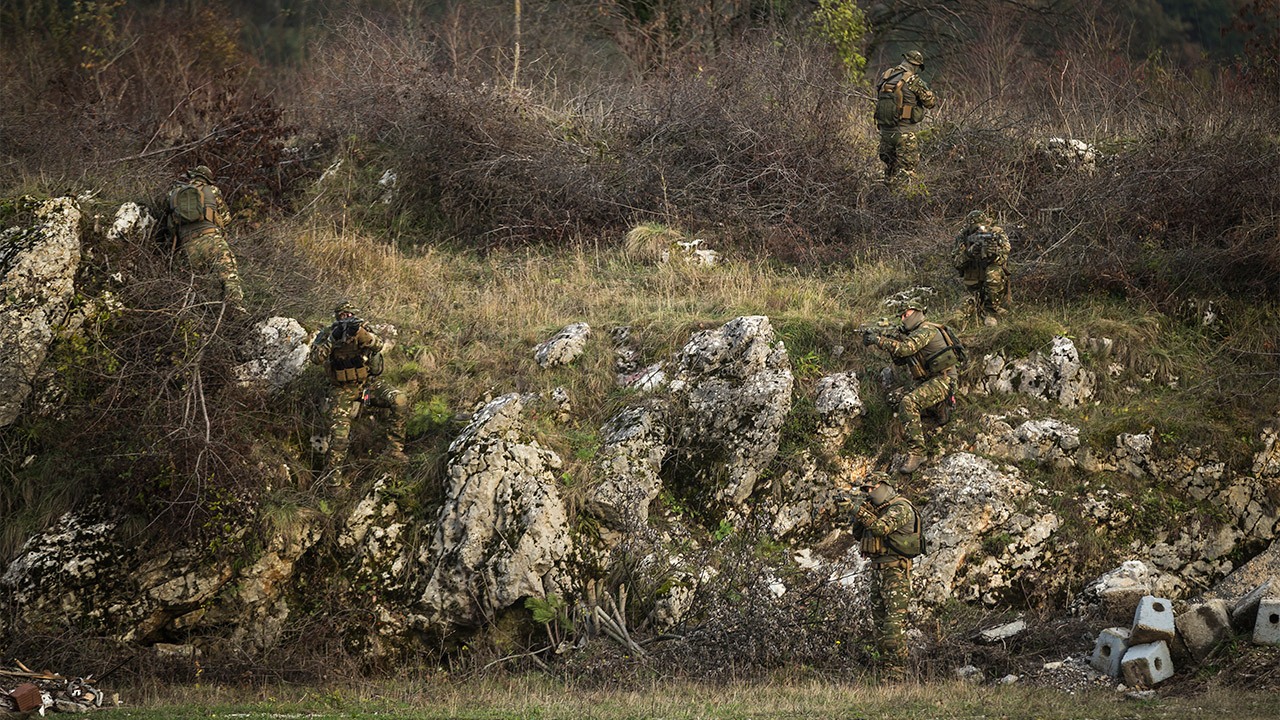 Visual concealment camouflage methods.
