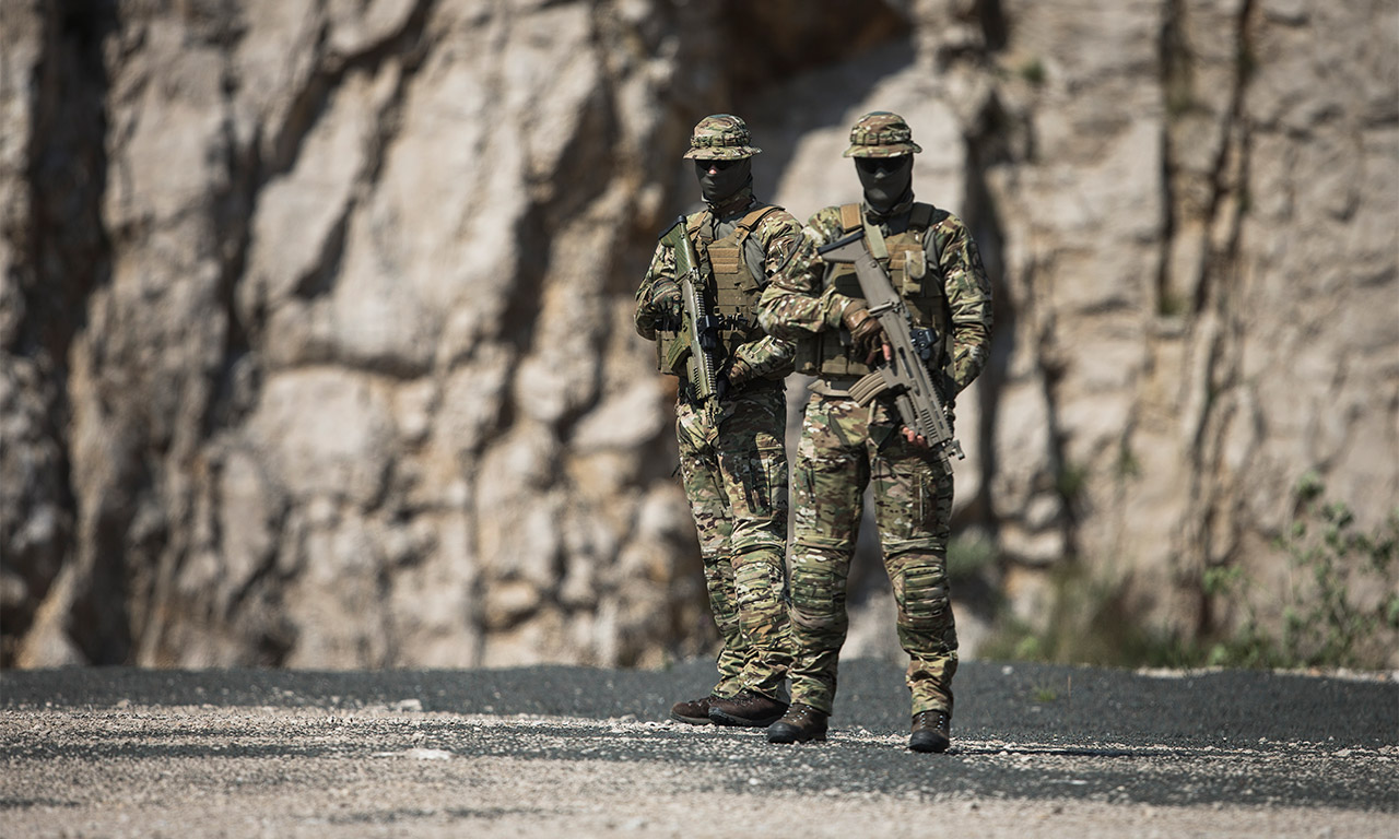 MultiCam in a Rocky Mountainous environment.