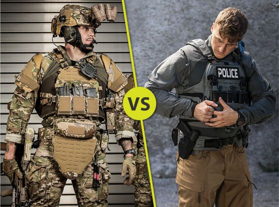 POLICE UNIFORMS VS. MILITARY UNIFORMS | THEY’RE DIFFERENT—HERE’S HOW