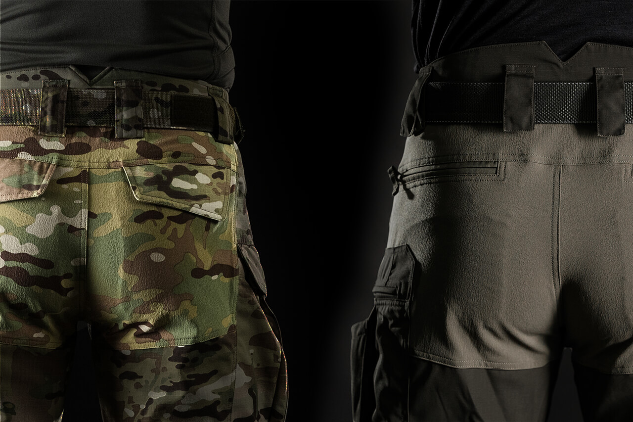Stretch material on Striker ULT Combat Pants