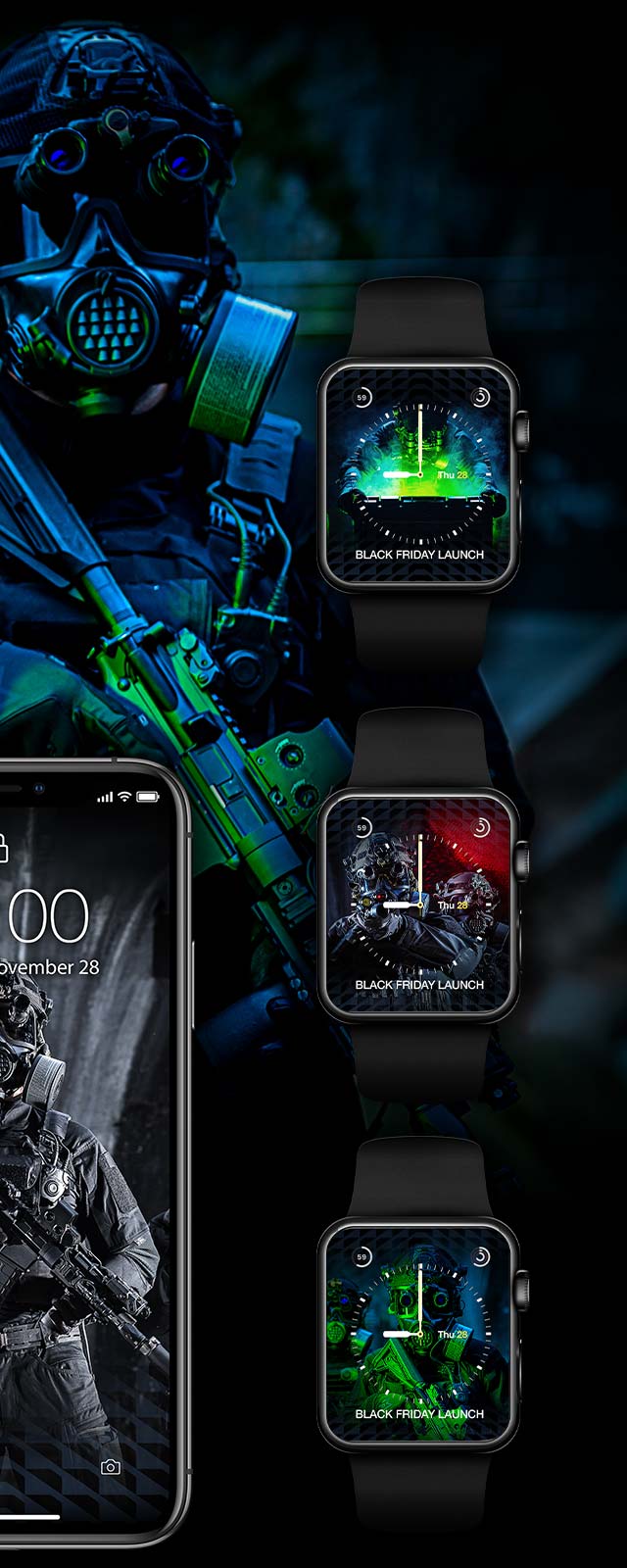 Black Friday 2024 limited-edition screensavers