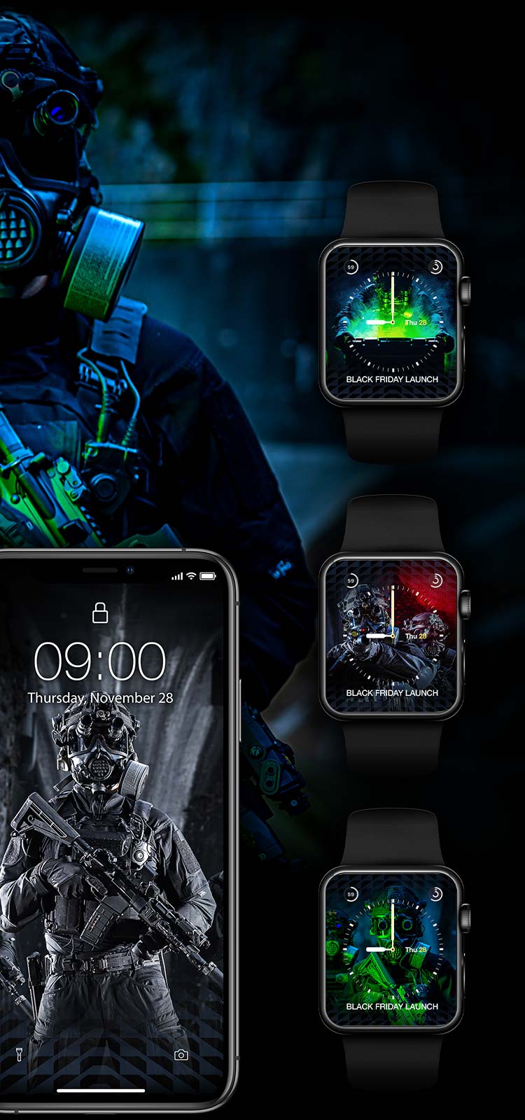 Black Friday 2024 limited-edition screensavers