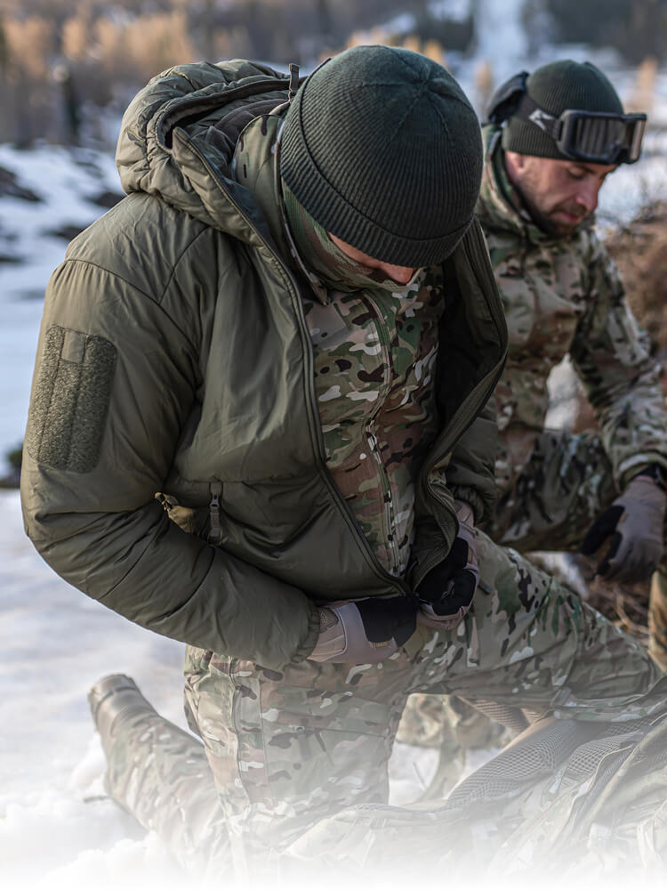 Tactical winter jackets
