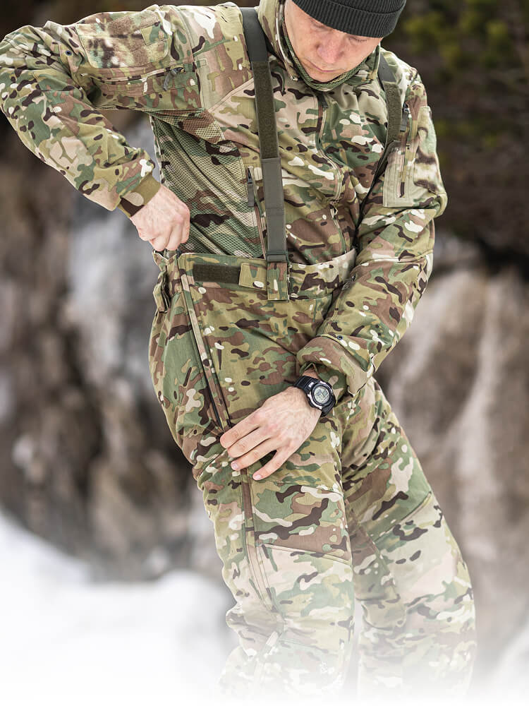 Cold weather protection pants