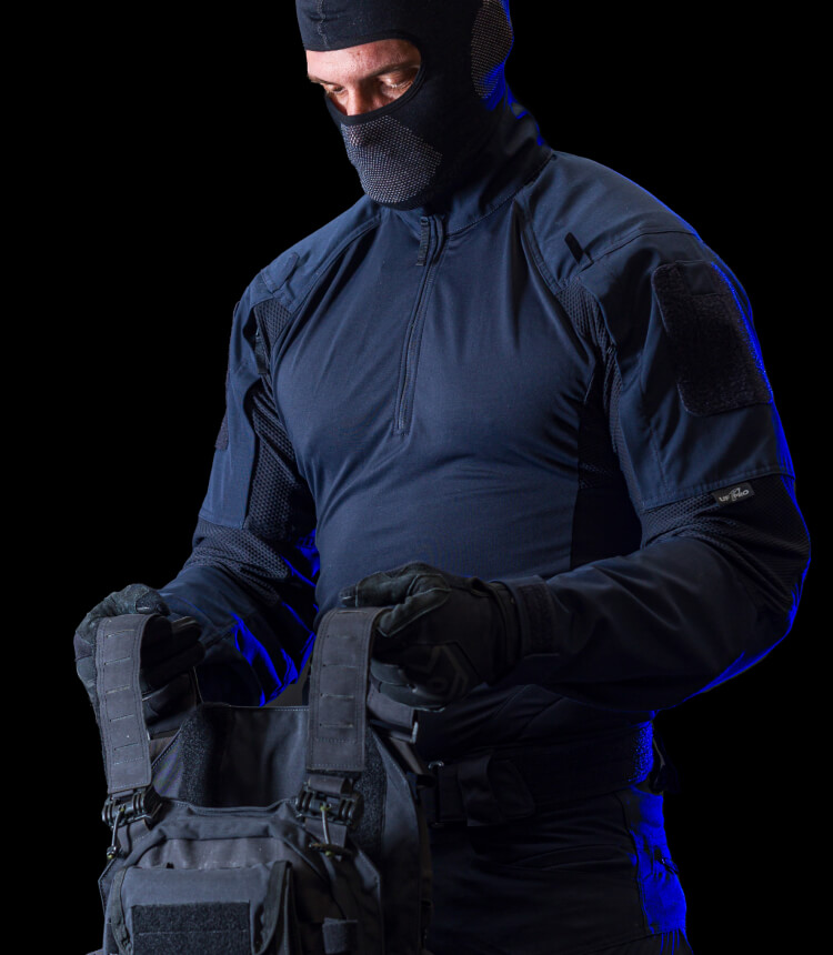 TACTICAL SHIRTS IN NAVY BLUE