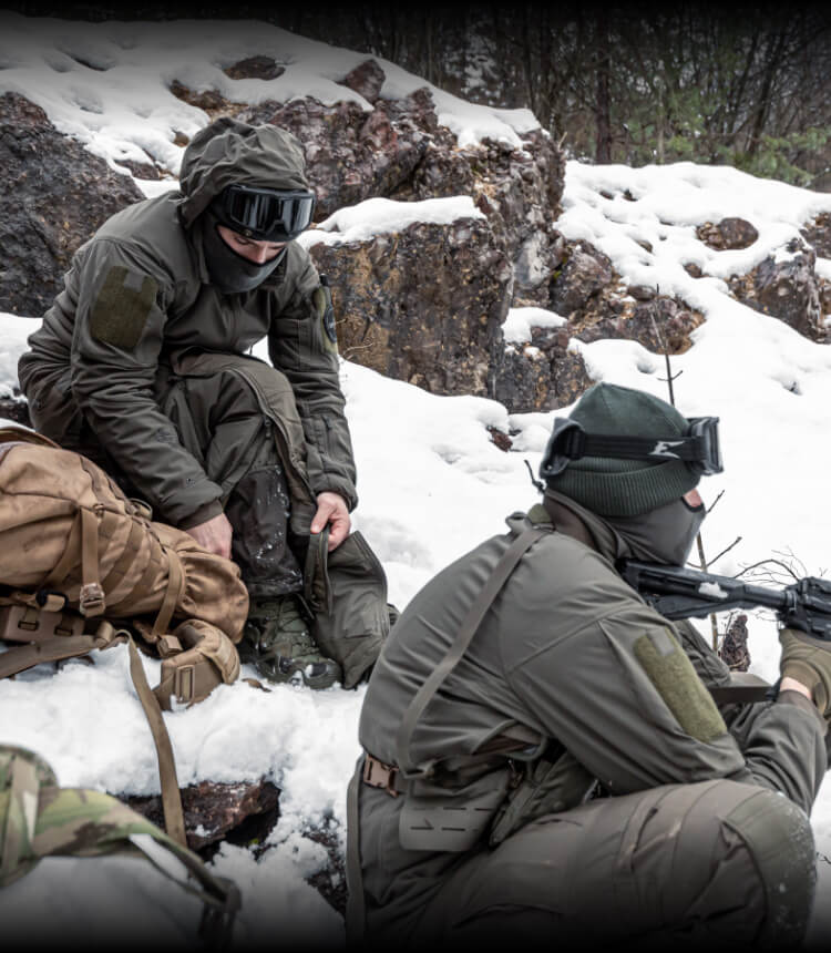MultiCam Jackets for Extreme Cold Weather