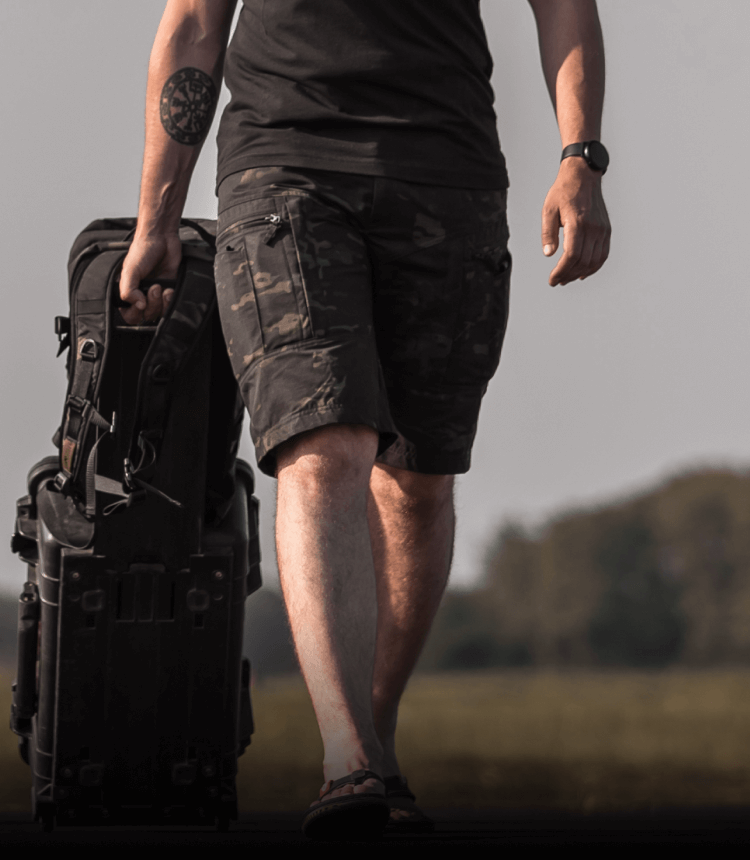 LIGHTWEIGHT MEETS DURABILITY Our tactical shorts are feather-light, letting you move with unrestricted freedom.