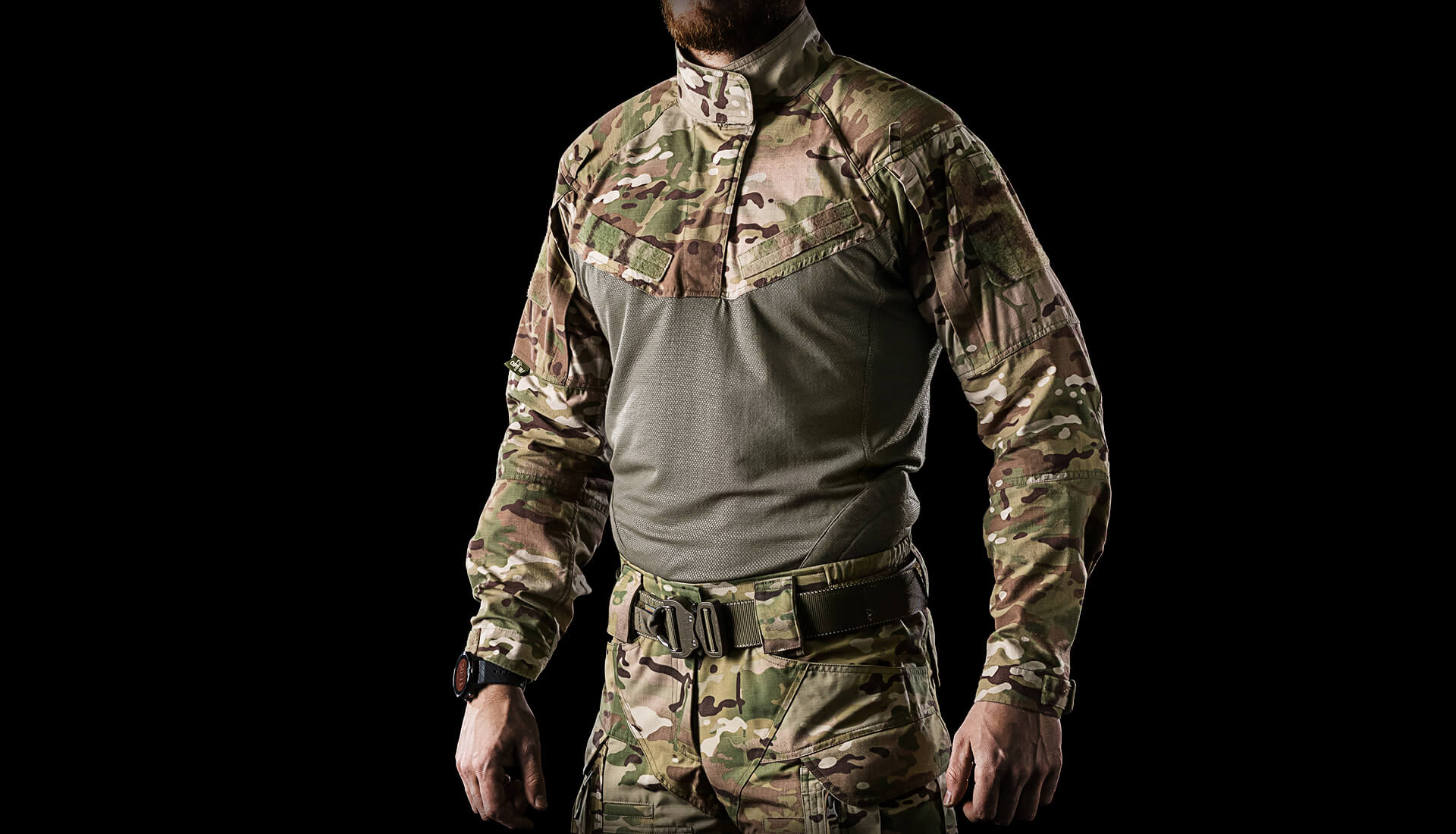 Ripstop Respirant Multicam Chemise pour la Chasse Militaire Airsoft zuoxiangru Hommes Tactique Combat T-Shirt 