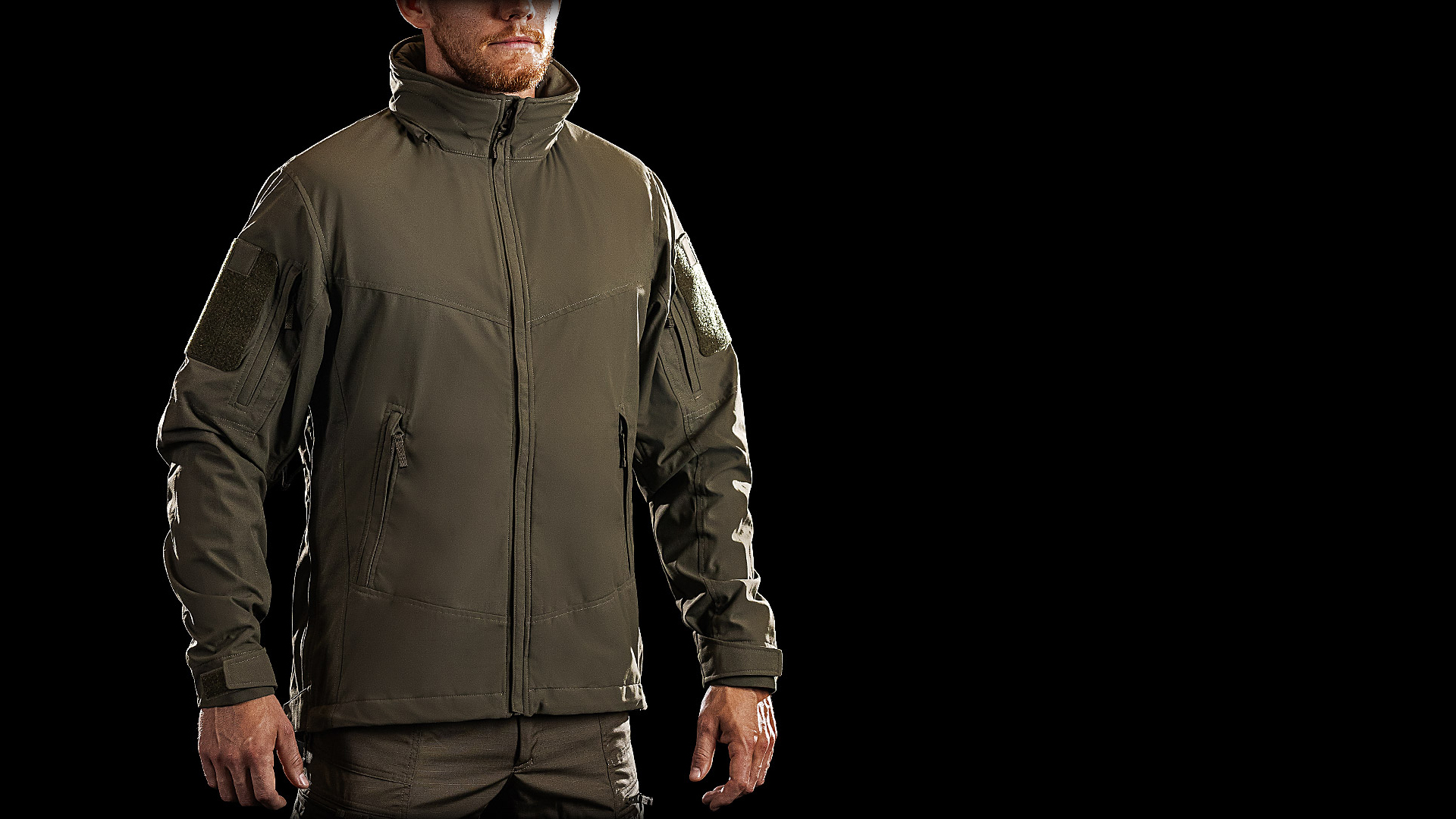 Tactical Softshell Jackets, Versatile weather protection