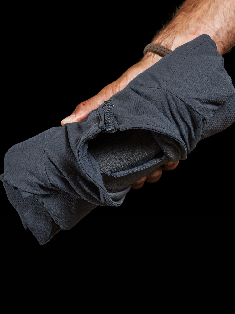 Lightweight and packable.
