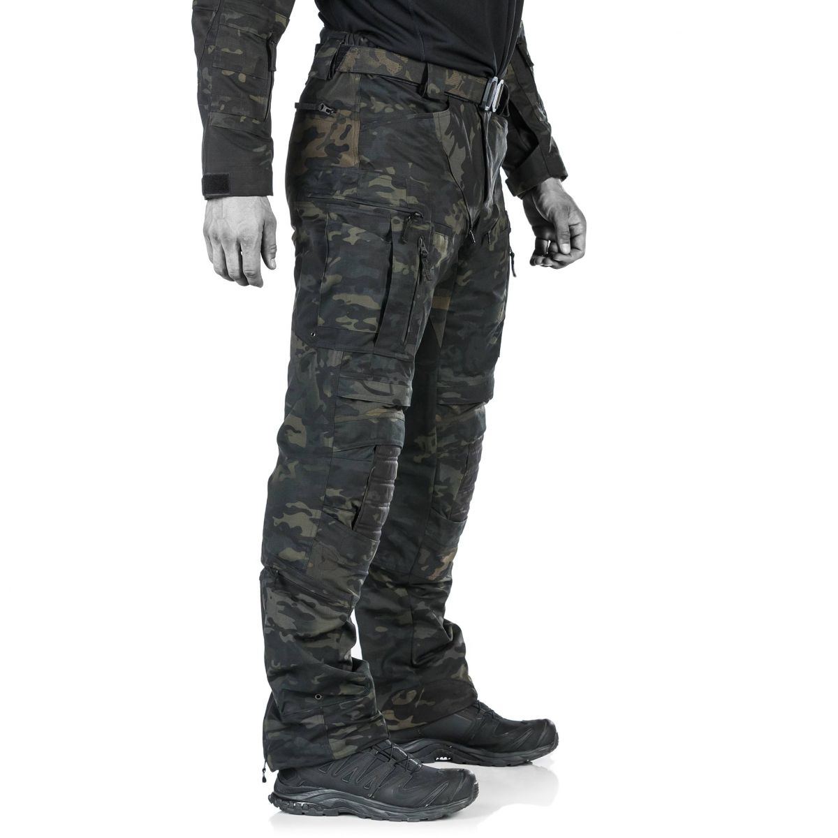 black multicam combat pants