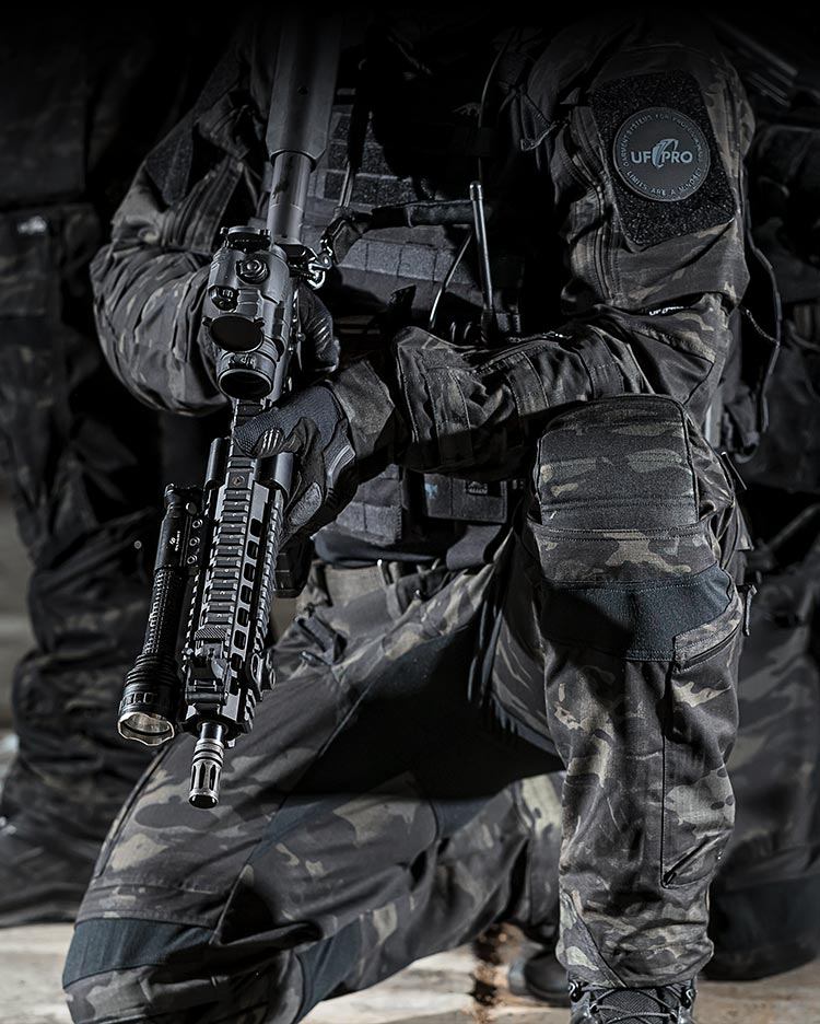 UF PRO Striker HT Combat Pants Kampf Einsatz Hose Multicam Black 
