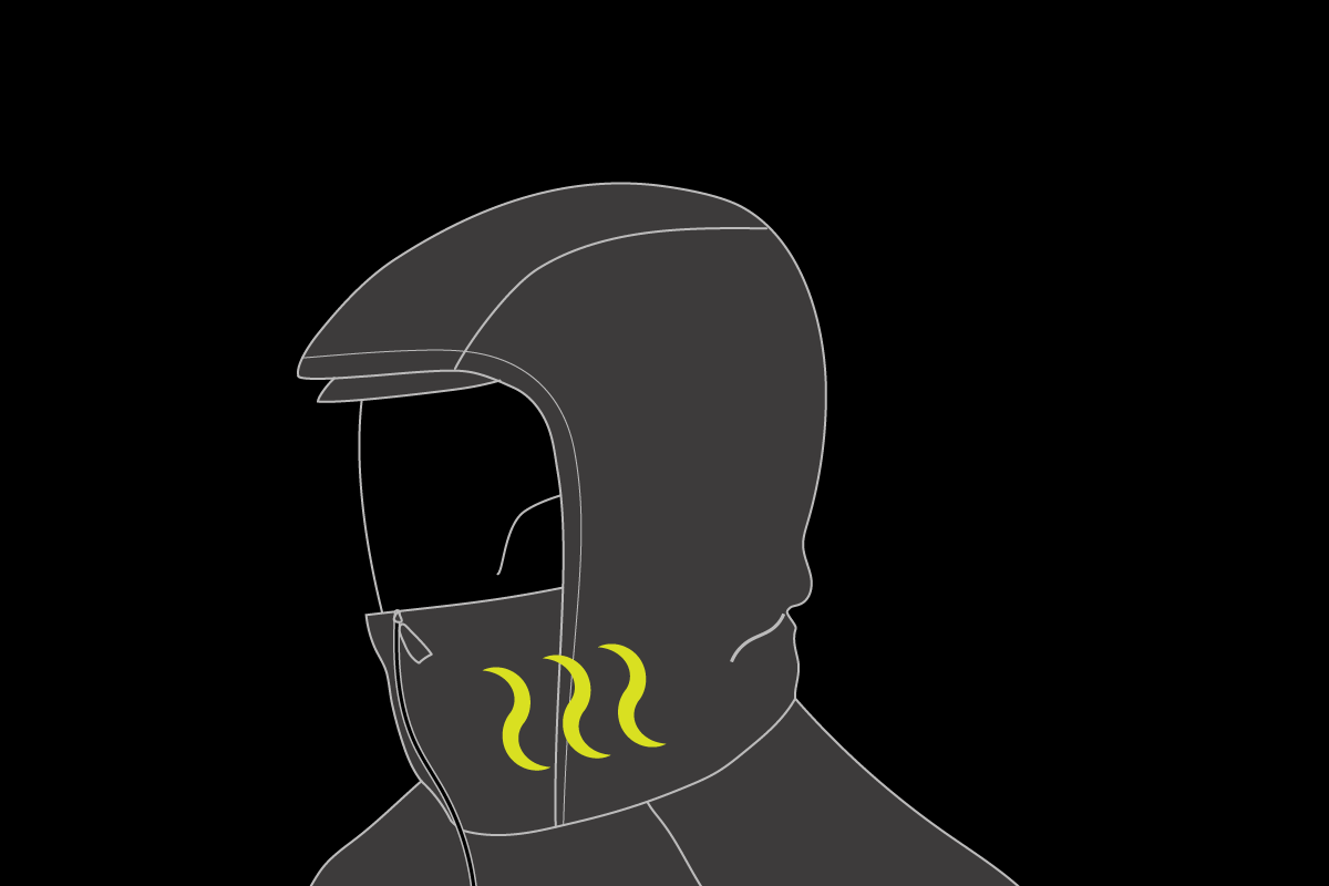 MORE PROTECTION AGAINST COLD Tactical hooded jacket protection against cold.