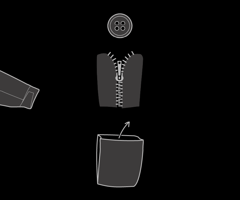 Final check the uniform.