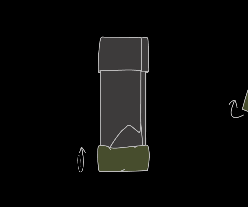 Pack a T-shirt using Ranger Roll technique.