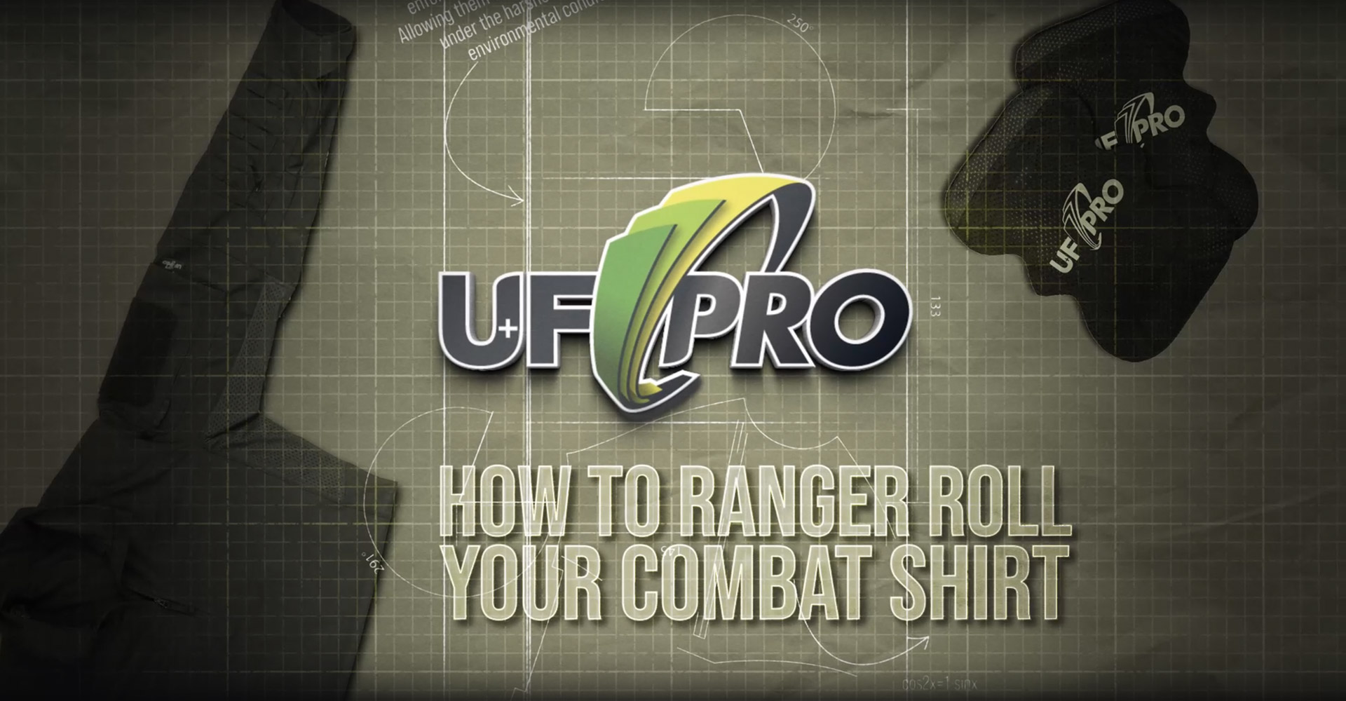 Ranger Roll your combat shirt.