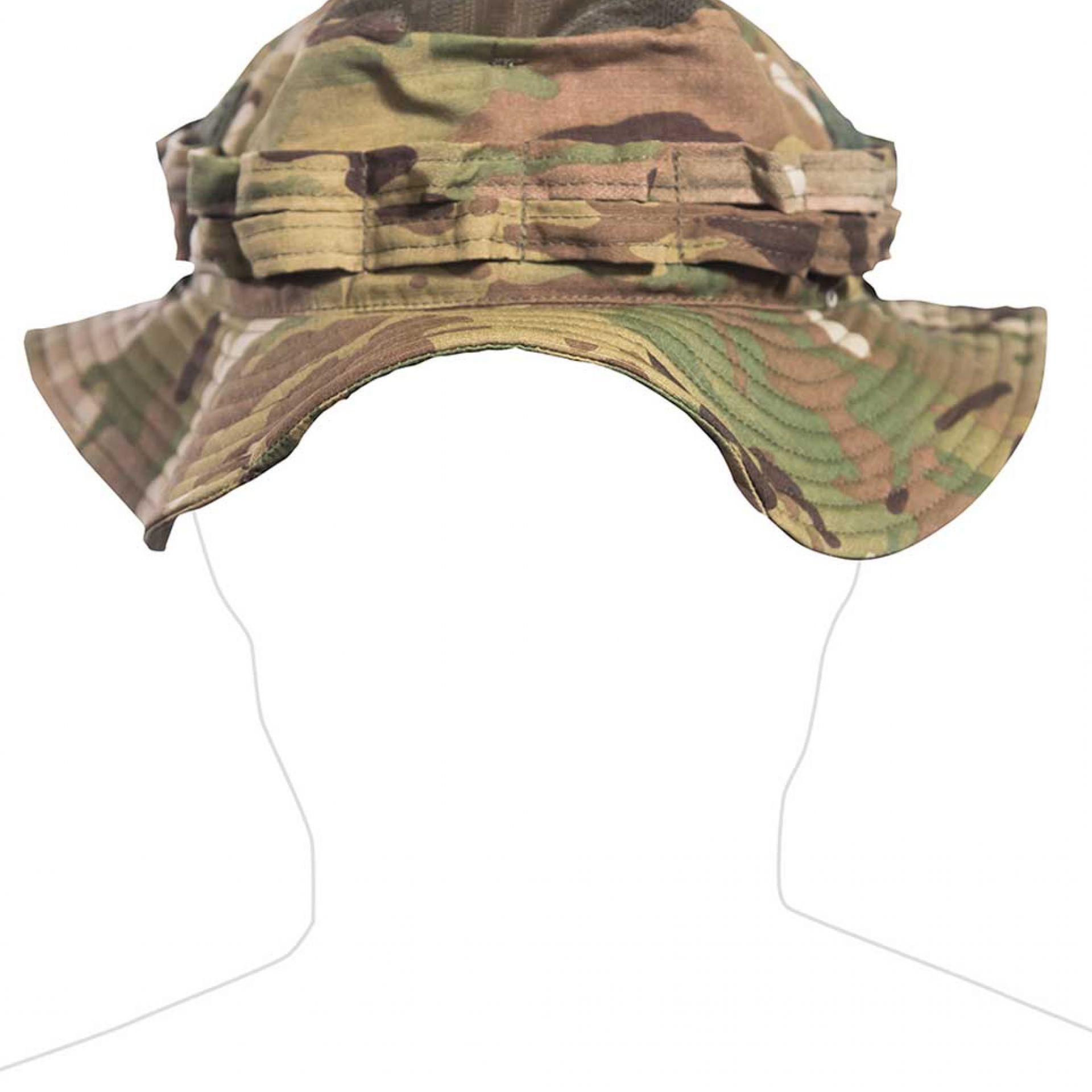 Boonie hat, Sun protection with mesh ventilation